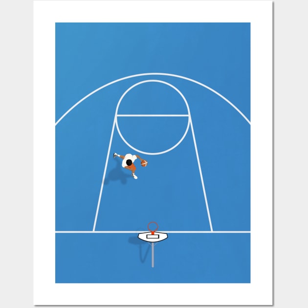 Shoot Hoops | Basketball Artwork Wall Art by From Above